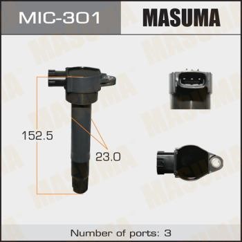 Masuma MIC-301 Ignition coil MIC301: Buy near me at 2407.PL in Poland at an Affordable price!