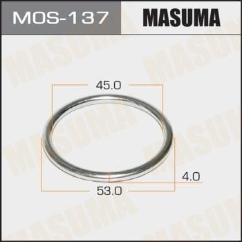 Masuma MOS-137 Exhaust pipe gasket MOS137: Buy near me in Poland at 2407.PL - Good price!