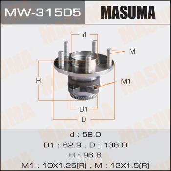 Masuma MW-31505 Radnabe MW31505: Kaufen Sie zu einem guten Preis in Polen bei 2407.PL!