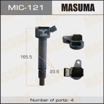 Masuma MIC-121 Ignition coil MIC121: Buy near me at 2407.PL in Poland at an Affordable price!