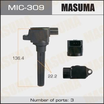 Masuma MIC-309 Ignition coil MIC309: Buy near me in Poland at 2407.PL - Good price!