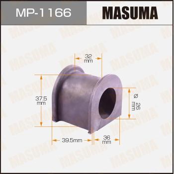 Masuma MP-1166 Bushings MP1166: Buy near me in Poland at 2407.PL - Good price!