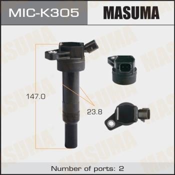 Masuma MIC-K305 Ignition coil MICK305: Buy near me at 2407.PL in Poland at an Affordable price!