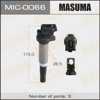Masuma MIC-0066 Ignition coil MIC0066: Buy near me in Poland at 2407.PL - Good price!