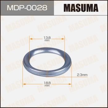 Masuma MDP-0028 Кольцо уплотнительное пробки маслосливной MDP0028: Отличная цена - Купить в Польше на 2407.PL!