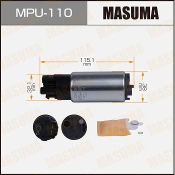 Masuma MPU-110 Насос паливний MPU110: Приваблива ціна - Купити у Польщі на 2407.PL!