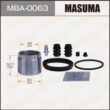 Masuma MBA-0063 Ремкомплект тормозного суппорта MBA0063: Отличная цена - Купить в Польше на 2407.PL!