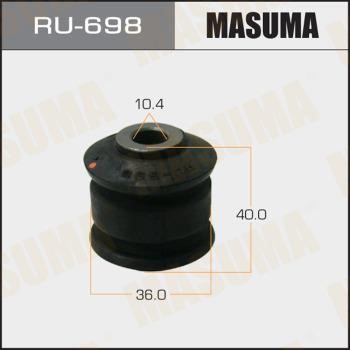 Masuma RU-698 Silent block rear shock absorber RU698: Buy near me in Poland at 2407.PL - Good price!