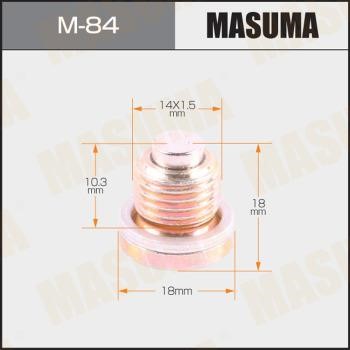 Masuma M-84 Sump plug M84: Buy near me in Poland at 2407.PL - Good price!