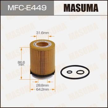 Masuma MFC-E449 Filtr oleju MFCE449: Dobra cena w Polsce na 2407.PL - Kup Teraz!
