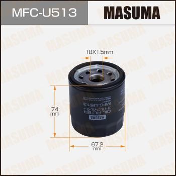 Masuma MFC-U513 Filtr oleju MFCU513: Dobra cena w Polsce na 2407.PL - Kup Teraz!