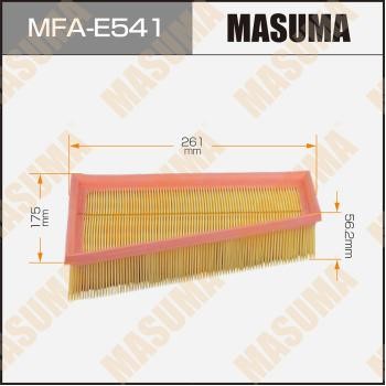 Masuma MFA-E541 Filtr powietrza MFAE541: Dobra cena w Polsce na 2407.PL - Kup Teraz!