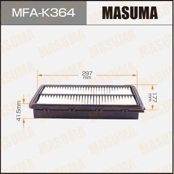 Masuma MFA-K364 Filtr powietrza MFAK364: Dobra cena w Polsce na 2407.PL - Kup Teraz!