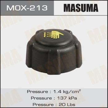 Masuma MOX-213 Cap, coolant tank MOX213: Buy near me in Poland at 2407.PL - Good price!