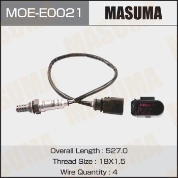 Masuma MOE-E0021 Датчик кислородный / Лямбда-зонд MOEE0021: Отличная цена - Купить в Польше на 2407.PL!