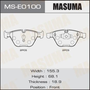 Masuma MS-E0100 Колодки гальмівні барабанні, комплект MSE0100: Приваблива ціна - Купити у Польщі на 2407.PL!