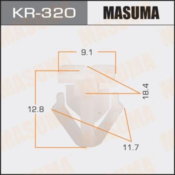 Masuma KR-320 Clip, listwa ochronna KR320: Dobra cena w Polsce na 2407.PL - Kup Teraz!