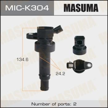 Masuma MIC-K304 Ignition coil MICK304: Buy near me at 2407.PL in Poland at an Affordable price!