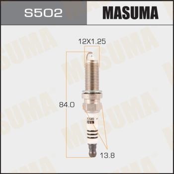 Masuma S502IP Свічка запалювання S502IP: Приваблива ціна - Купити у Польщі на 2407.PL!
