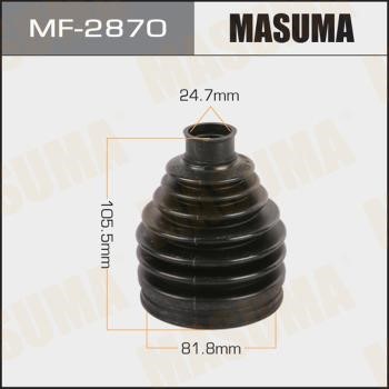 Masuma MF-2870 Bellow set, drive shaft MF2870: Buy near me in Poland at 2407.PL - Good price!