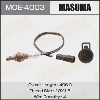 Masuma MOE-4003 Датчик кислородный / Лямбда-зонд MOE4003: Отличная цена - Купить в Польше на 2407.PL!