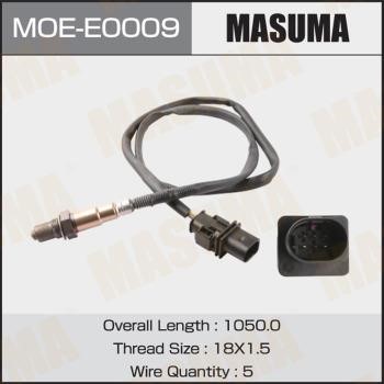 Masuma MOE-E0009 Датчик кислородный / Лямбда-зонд MOEE0009: Отличная цена - Купить в Польше на 2407.PL!