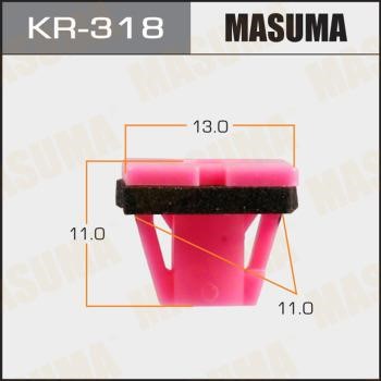 Masuma KR-318 Затискач, декоративна/захисна накладка KR318: Приваблива ціна - Купити у Польщі на 2407.PL!