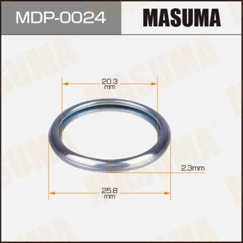 Masuma MDP-0024 Кольцо уплотнительное пробки маслосливной MDP0024: Отличная цена - Купить в Польше на 2407.PL!