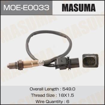 Masuma MOE-E0033 Sonda lambda MOEE0033: Dobra cena w Polsce na 2407.PL - Kup Teraz!