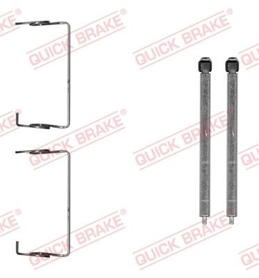 Quick brake 109-0071 Mounting kit brake pads 1090071: Buy near me at 2407.PL in Poland at an Affordable price!