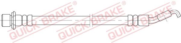 Quick brake 58.001 Тормозной шланг 58001: Отличная цена - Купить в Польше на 2407.PL!