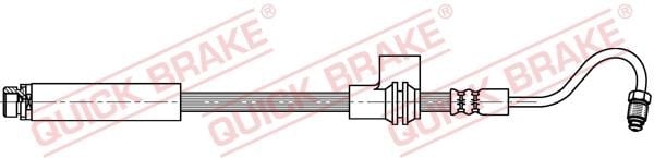 Quick brake 32.808 Brake Hose 32808: Buy near me at 2407.PL in Poland at an Affordable price!