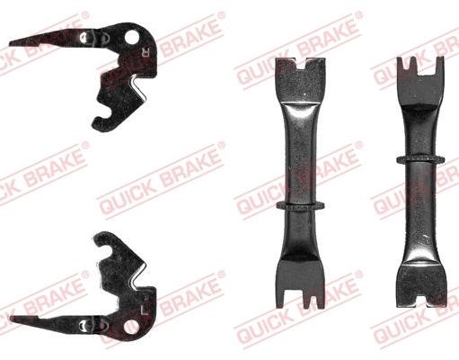 Quick brake 108 53 019 Brake pad expandable 10853019: Buy near me in Poland at 2407.PL - Good price!