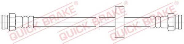 Quick brake 22.110 Тормозной шланг 22110: Отличная цена - Купить в Польше на 2407.PL!