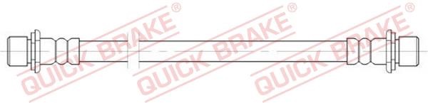 Quick brake 25.075 Brake Hose 25075: Buy near me in Poland at 2407.PL - Good price!