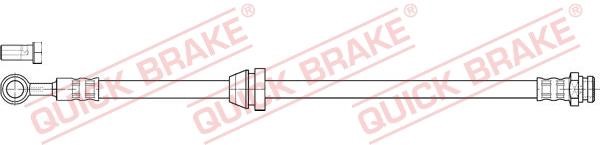 Quick brake 50.854X Brake Hose 50854X: Buy near me at 2407.PL in Poland at an Affordable price!