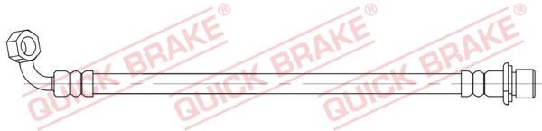 Quick brake 58.016 Przewód hamulcowy elastyczny 58016: Dobra cena w Polsce na 2407.PL - Kup Teraz!