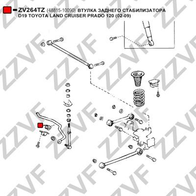 Купити ZZVF ZV264TZ за низькою ціною в Польщі!
