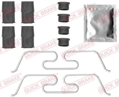 Quick brake 109-0050 Mounting kit brake pads 1090050: Buy near me in Poland at 2407.PL - Good price!