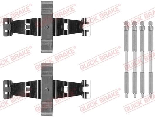 Quick brake 109-0042 Mounting kit brake pads 1090042: Buy near me at 2407.PL in Poland at an Affordable price!