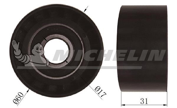 Michelin Engine Parts SMAMP03022 Bypass roller SMAMP03022: Buy near me in Poland at 2407.PL - Good price!