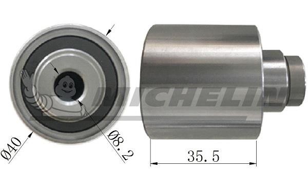 Michelin Engine Parts SMAMP02373 Tensioner pulley, timing belt SMAMP02373: Buy near me in Poland at 2407.PL - Good price!