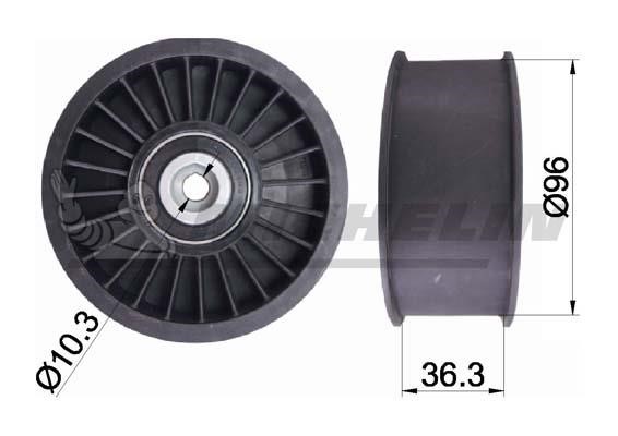 Michelin Engine Parts SMAMP01013 Bypass roller SMAMP01013: Buy near me in Poland at 2407.PL - Good price!