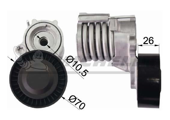 Michelin Engine Parts SMAMP02407 Belt tightener SMAMP02407: Buy near me in Poland at 2407.PL - Good price!