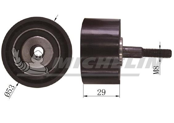 Michelin Engine Parts SMAMP03321 Tensioner pulley, timing belt SMAMP03321: Buy near me in Poland at 2407.PL - Good price!