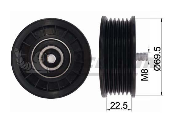 Michelin Engine Parts SMAMP01071 Rolka prowadząca SMAMP01071: Dobra cena w Polsce na 2407.PL - Kup Teraz!