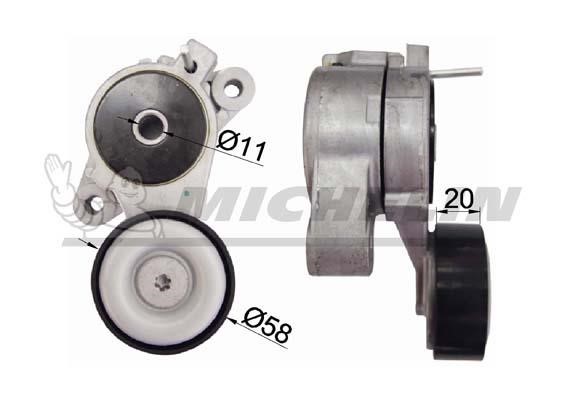 Michelin Engine Parts SMAMP02414 Idler roller SMAMP02414: Buy near me in Poland at 2407.PL - Good price!