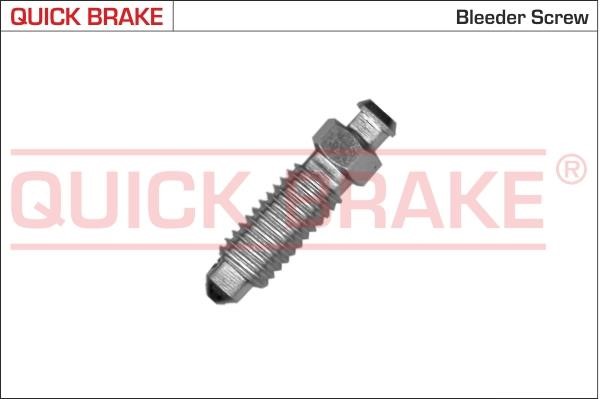 Quick brake 0123 Повітровипускний гвинт/клапан 0123: Приваблива ціна - Купити у Польщі на 2407.PL!