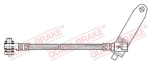 Quick brake 59.979X Тормозной шланг 59979X: Отличная цена - Купить в Польше на 2407.PL!