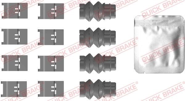 Quick brake 109-0110 Mounting kit brake pads 1090110: Buy near me in Poland at 2407.PL - Good price!